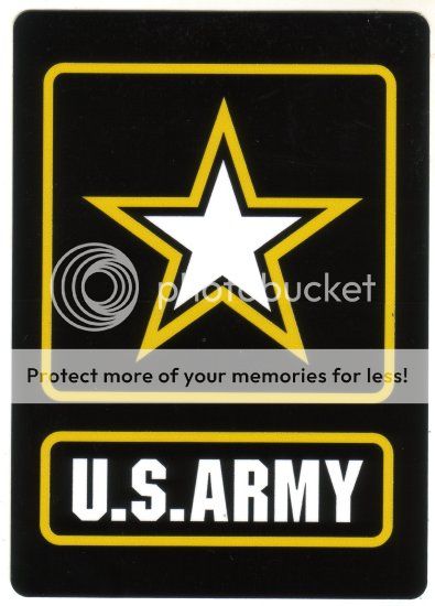 united states us army sticker great for your man or bud