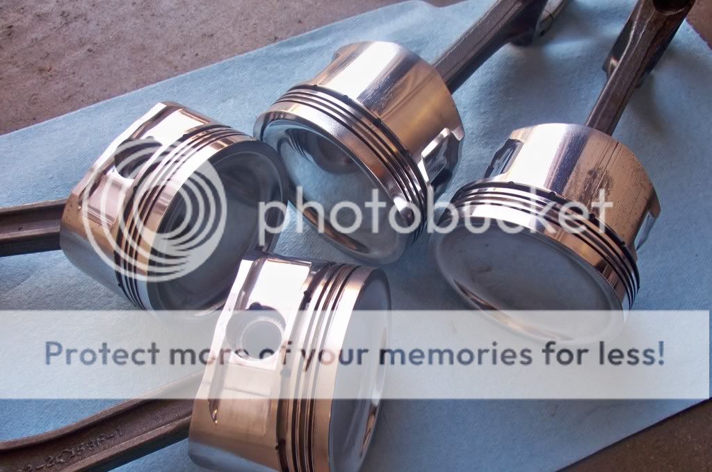 CA KA24de used CP pistons with stock rods Forums Nissan