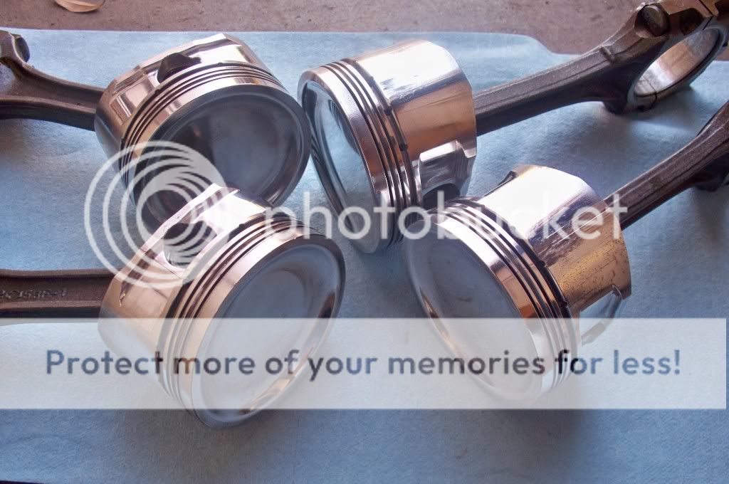 CA KA24de used CP pistons with stock rods Forums Nissan